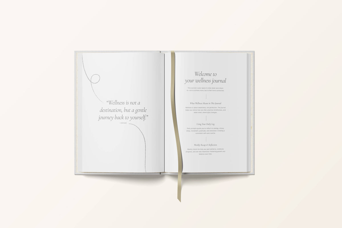 Yop & Tom Wellness Journal – Pink Stripes