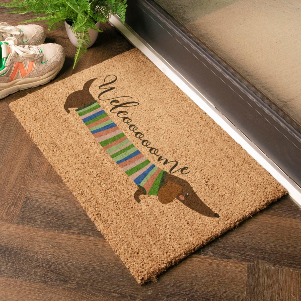 Welcome Sausage Dog Doormat