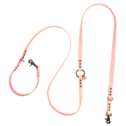 Kitsunē BioThane® Multi-Position Dog Lead – Pink Candy