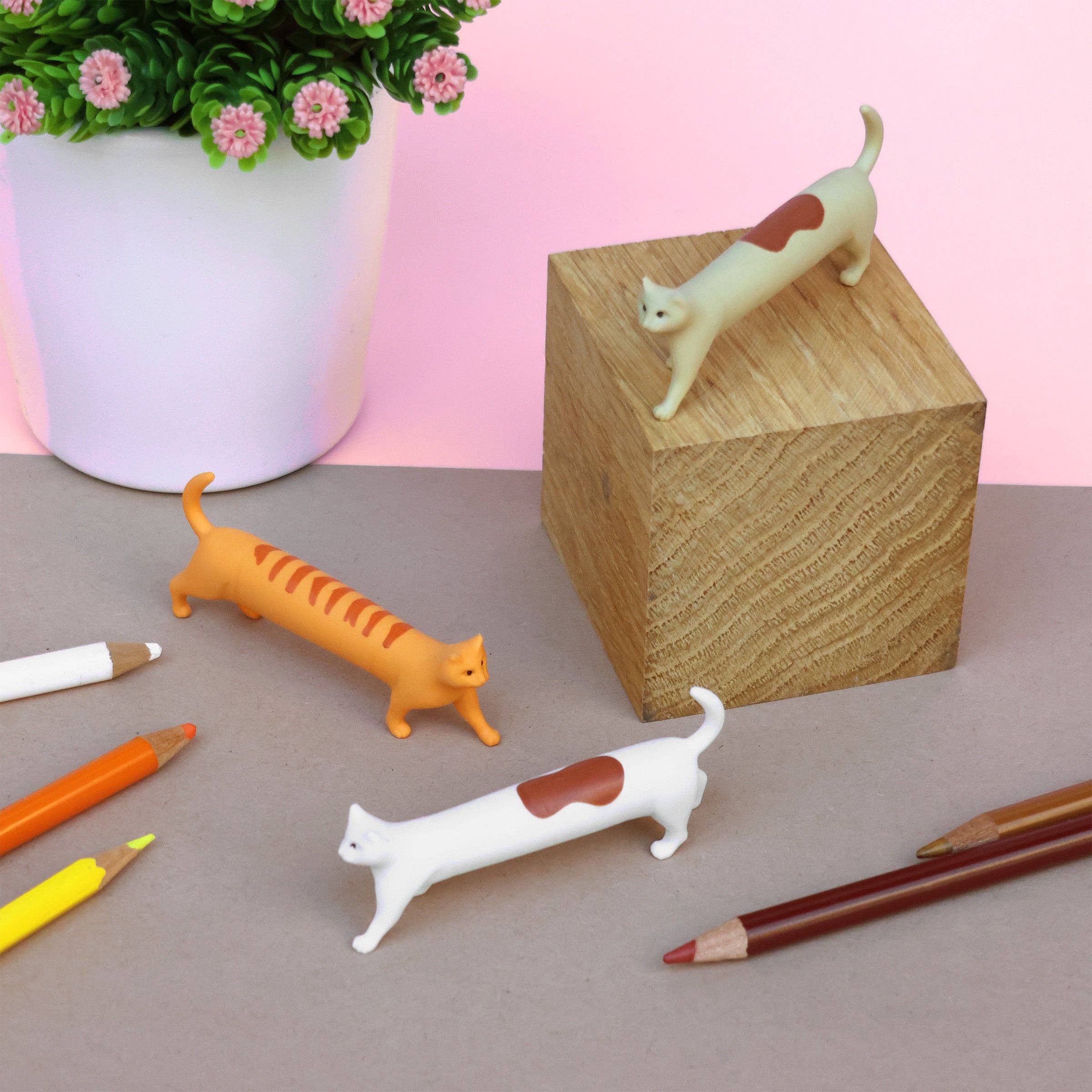 Animal shaped rubber erasers for school office and home use