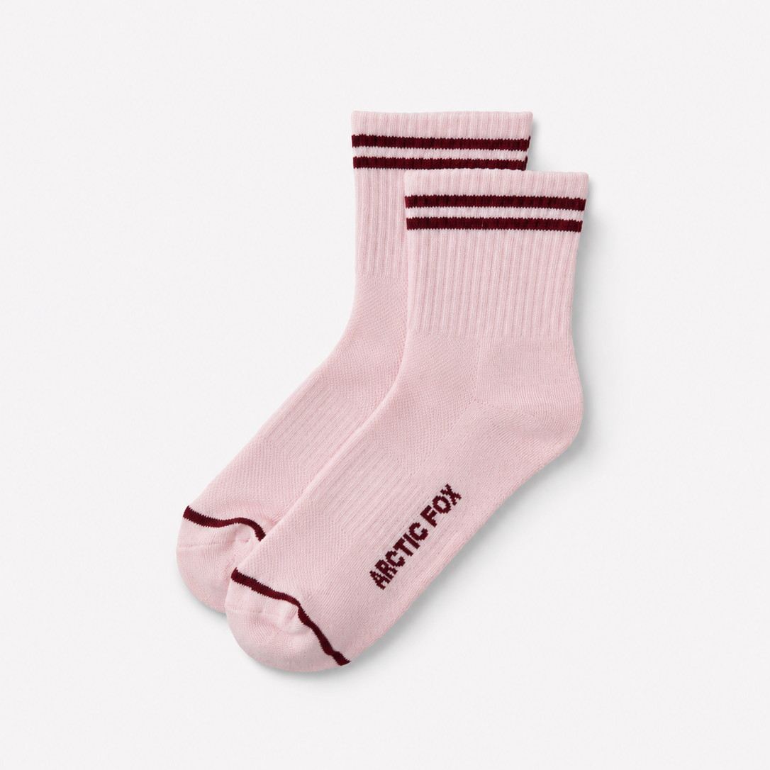 Arctic Fox & Co. striped bamboo ankle socks