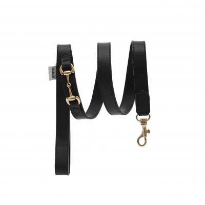 Aristopet Corocota Equestrian dog lead in classic black.