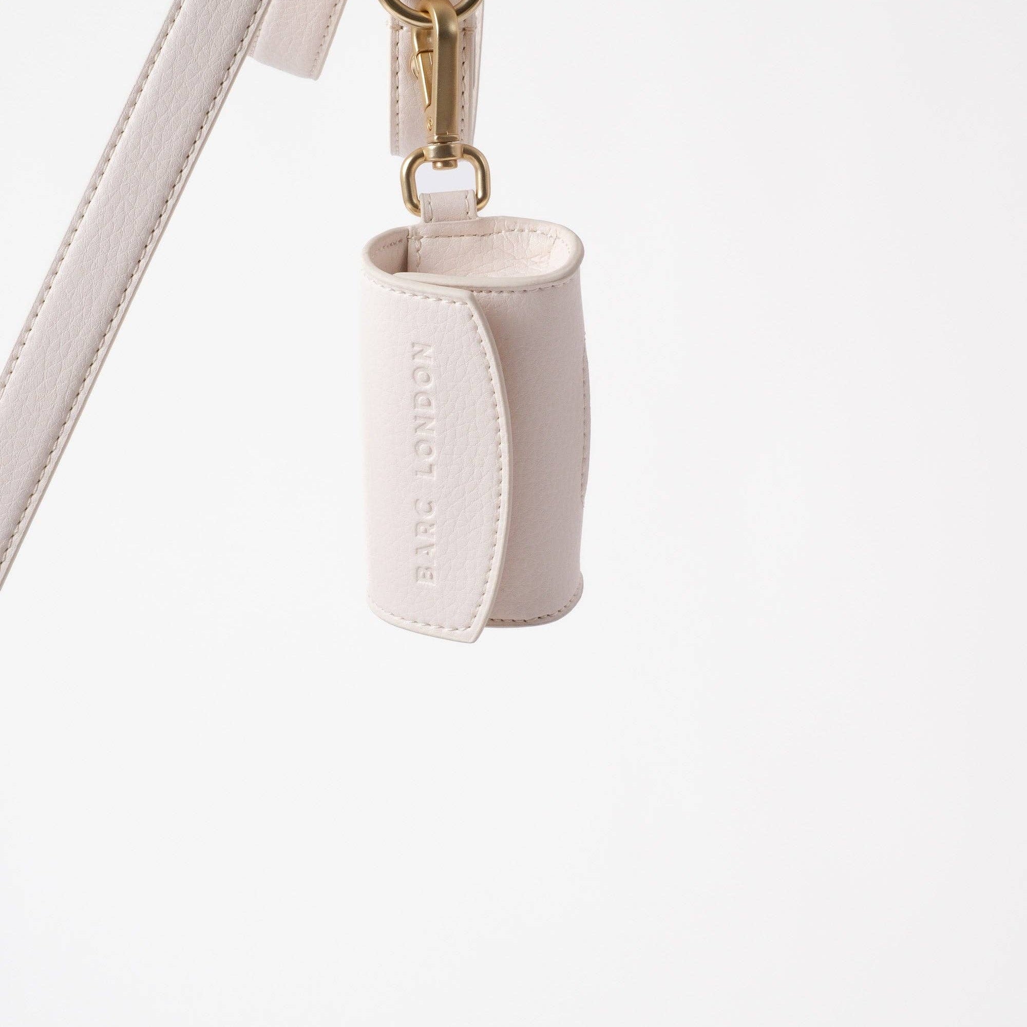 Barc London ivory waste bag holder for stylish everyday dog walks.