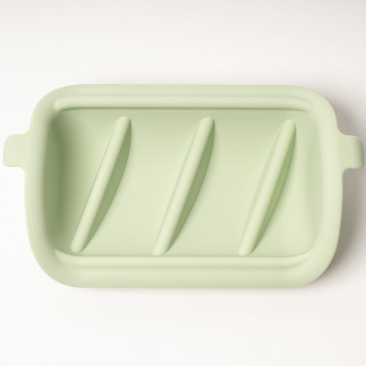 Green dog bowl feeder