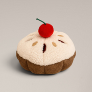 By Teddy Cherry Bakewell Tart dog toy