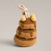By Teddy Maple Pancake Stack dog toy