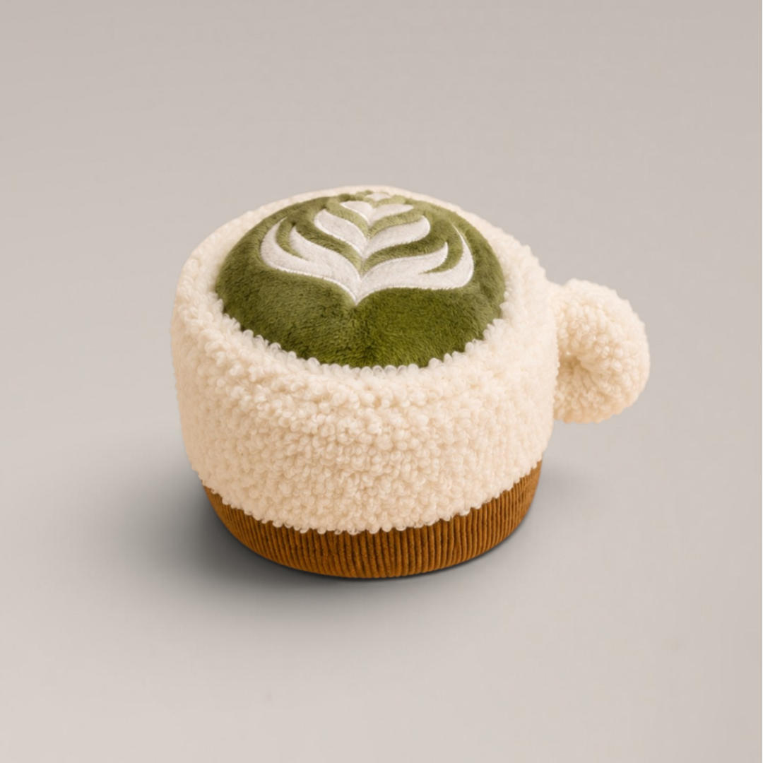 By Teddy Matcha Latte Cup dog toy