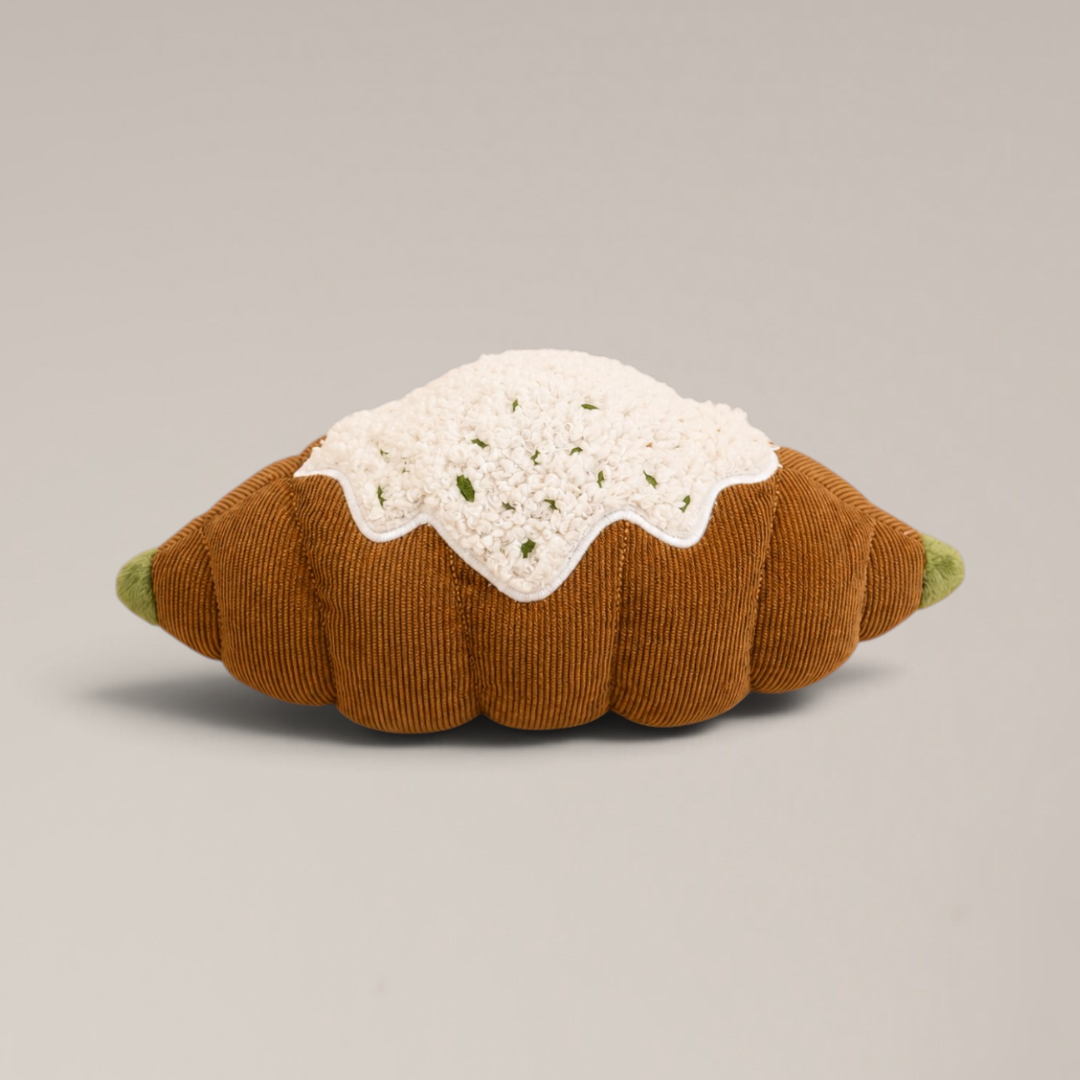 By Teddy Pistachio Croissant dog toy
