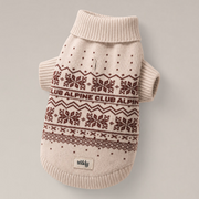 By Teddy Snowberry Après Ski Roll Neck Dog Jumper