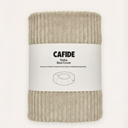 CAFIDE Nuba replacement corduroy dog bed cover in beige designed to fit the Nuba dog bed.