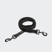 Cloud7 L-2 Jogging Leash AKTIV Black designed for hands-free running and walking from Bell & Beau.