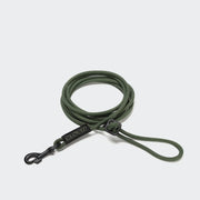 Cloud7 Rope Leash LTTL Dark Olive lightweight dog lead for puppies and small dogs available at Bell & Beau.
