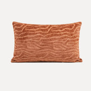 DOGGUO Ethnic beige and brown rectangular jacquard interior cushion