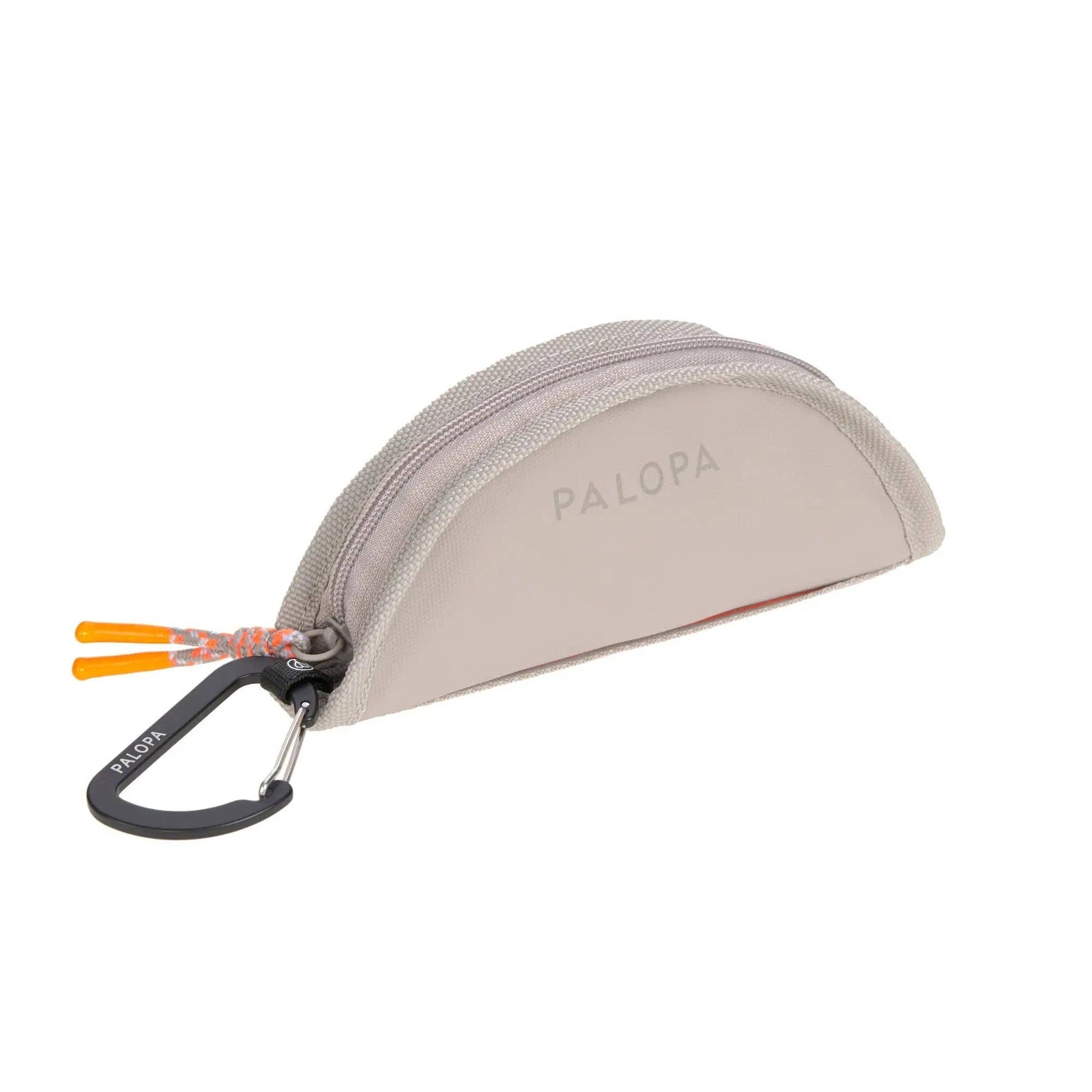 PALOPA Tura travel bowl featuring a sturdy carabiner for attaching to bags and backpacks.