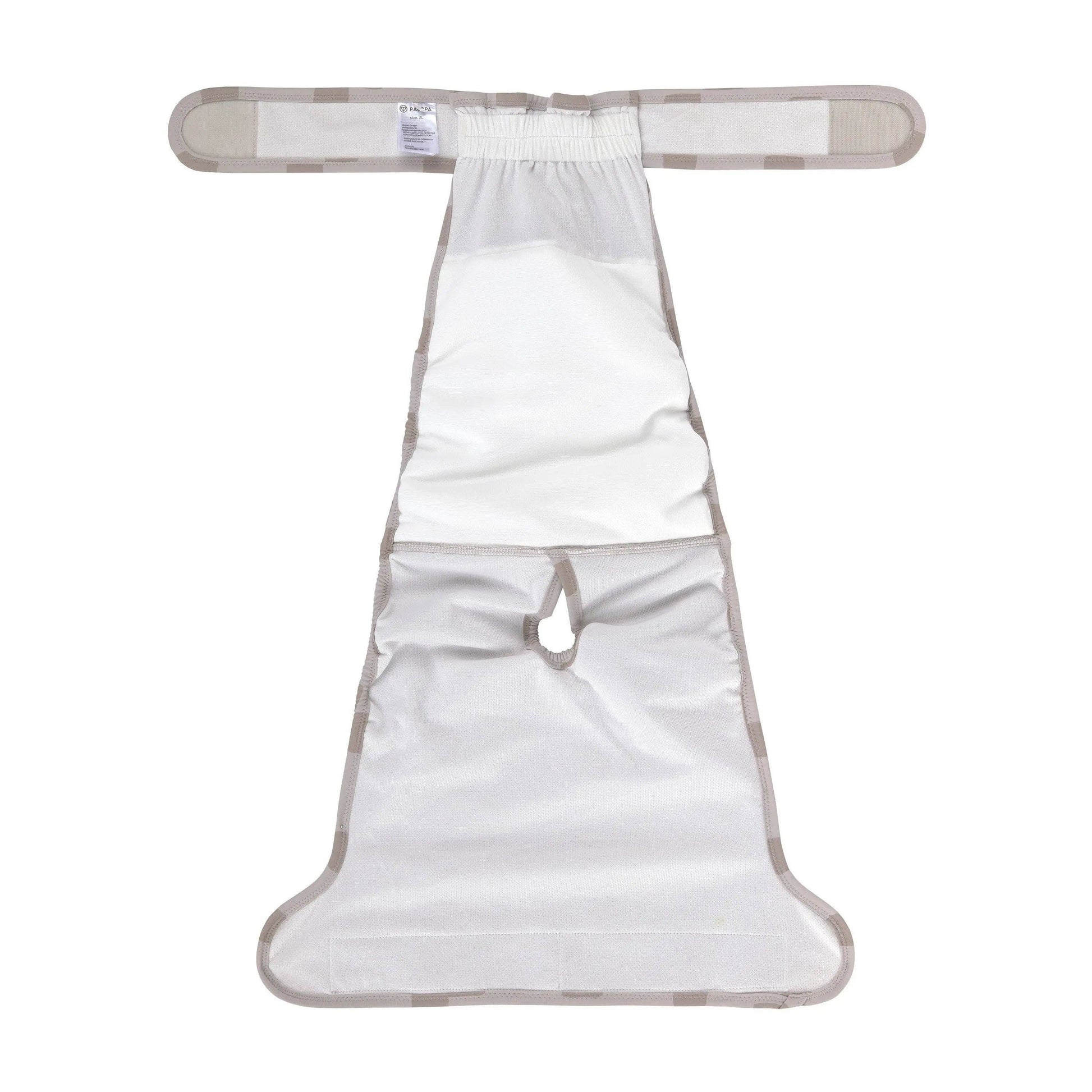 Reusable dog diaper designed to support dogs experiencing incontinence with absorbent protection.
