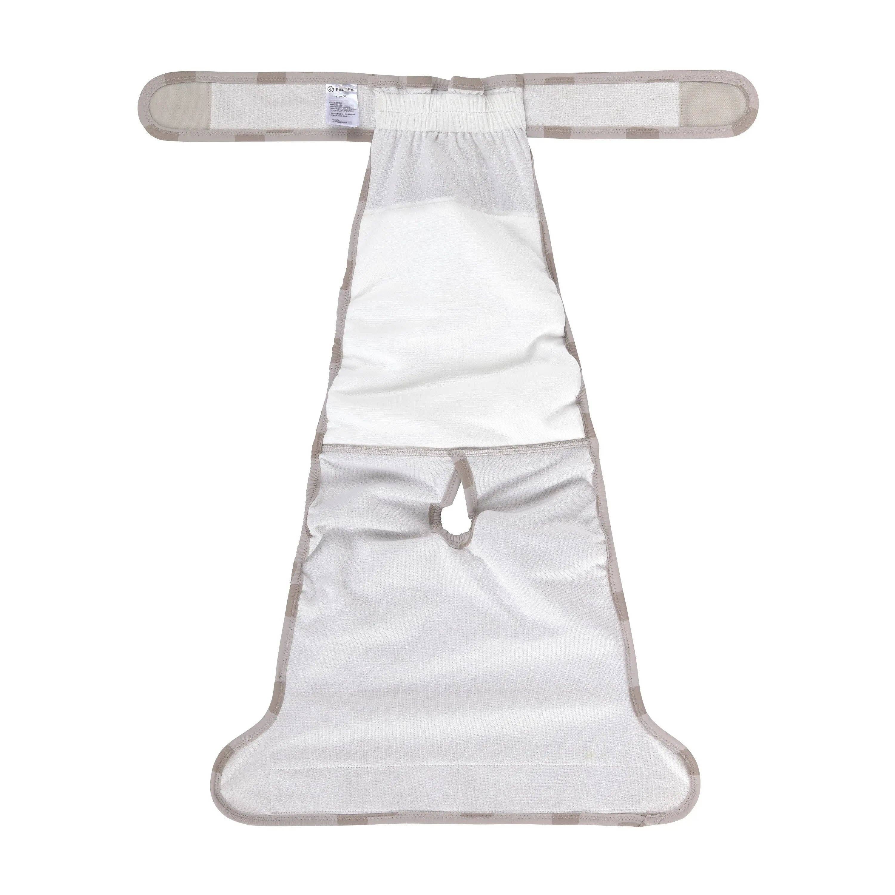 Reusable dog diaper designed to support dogs experiencing incontinence with absorbent protection.