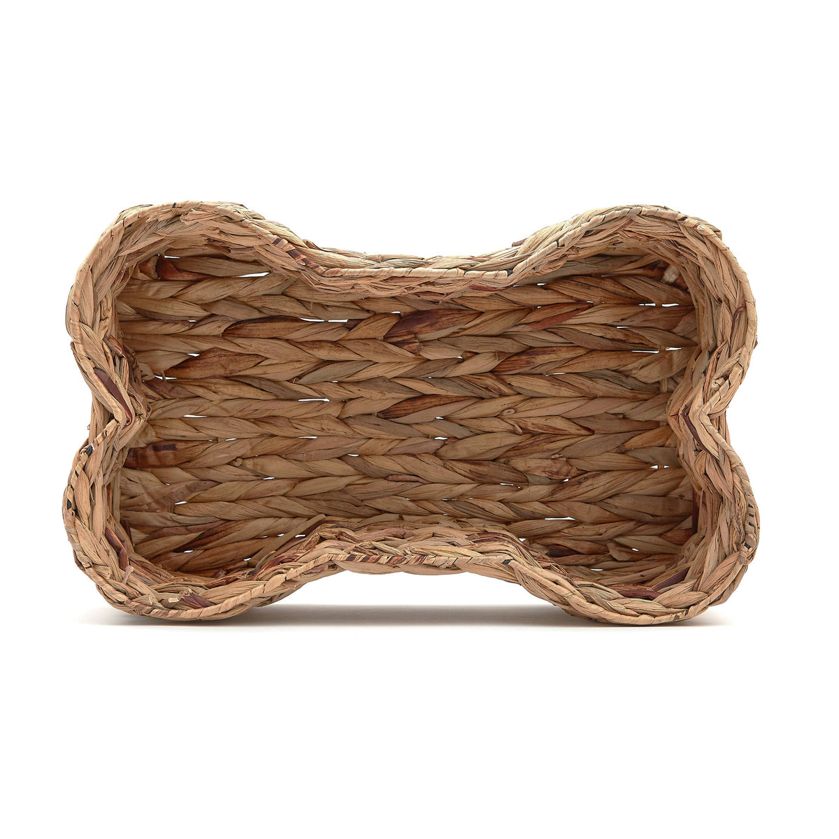 Stylish dog toy storage basket for balls, ropes and soft toys.