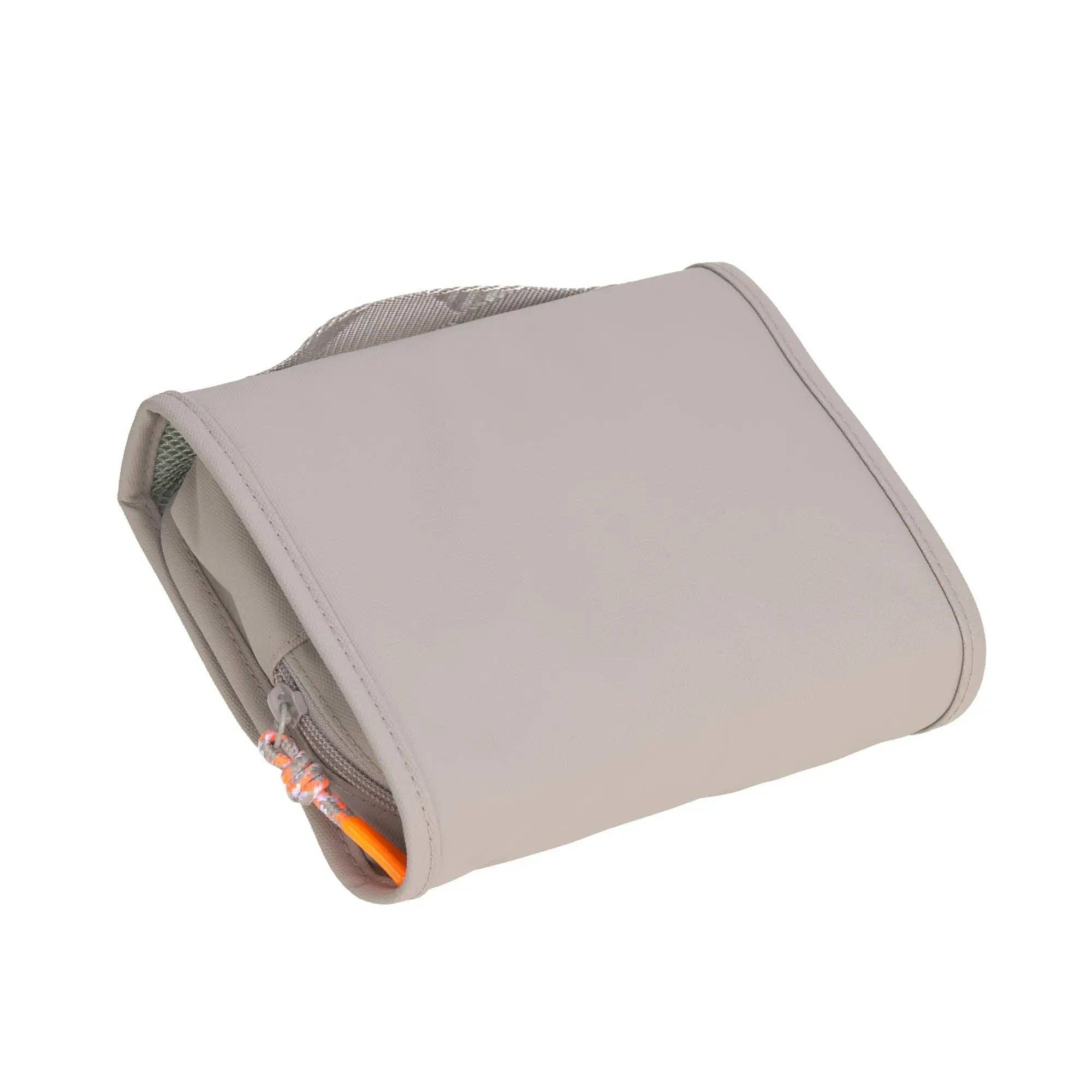 Portable dog first aid kit with carry handle and hanging hook for travel, holidays and outdoor adventures.