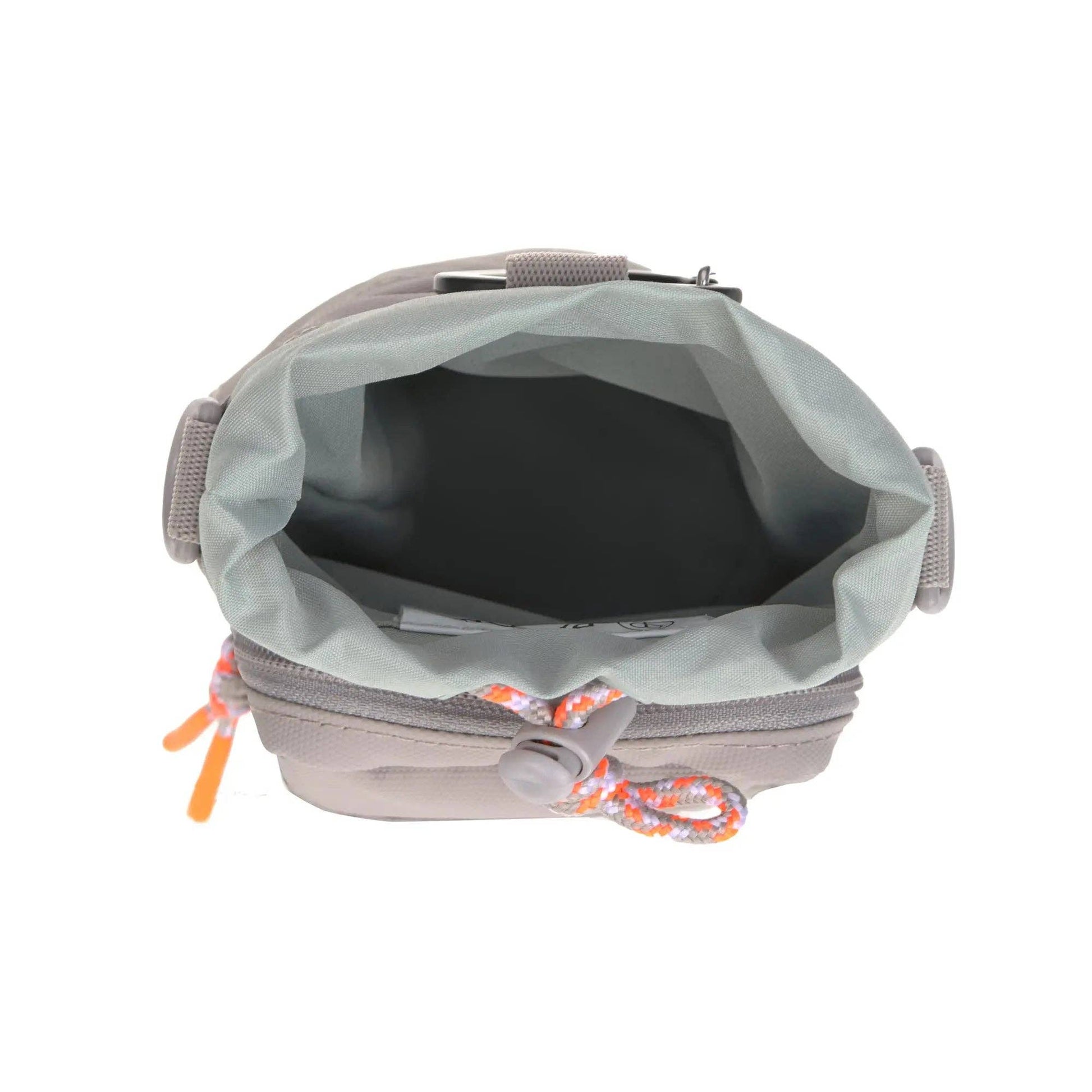 PALOPA Boudi 2-in-1 dog treat pouch and bottle carrier made from recycled water-resistant materials.