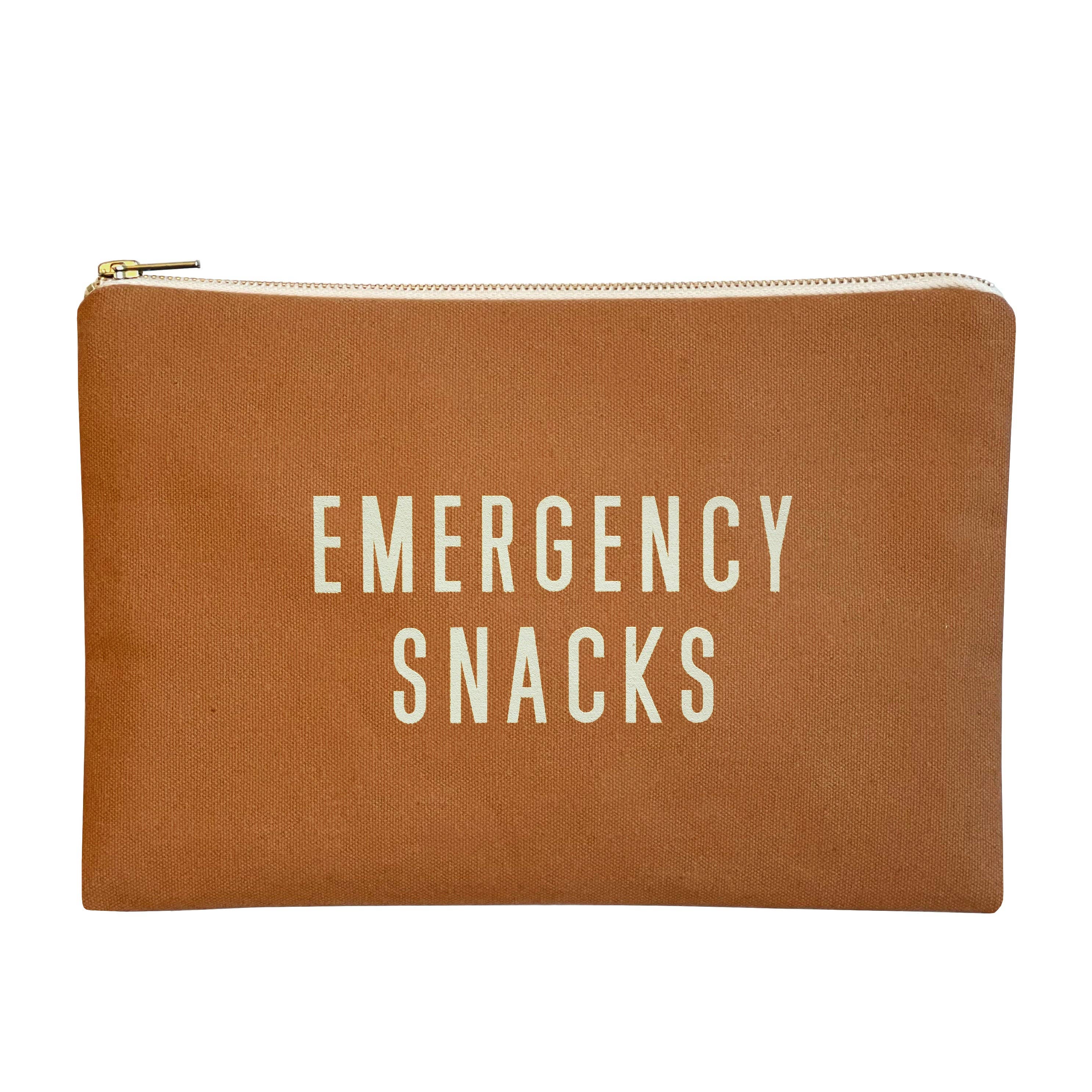 Stylish canvas pouch for carrying snacks and everyday essentials on dog walks.