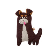Handmade Donna Wilson Chip Chihuahua knitted creature crafted from 100% lambswool.