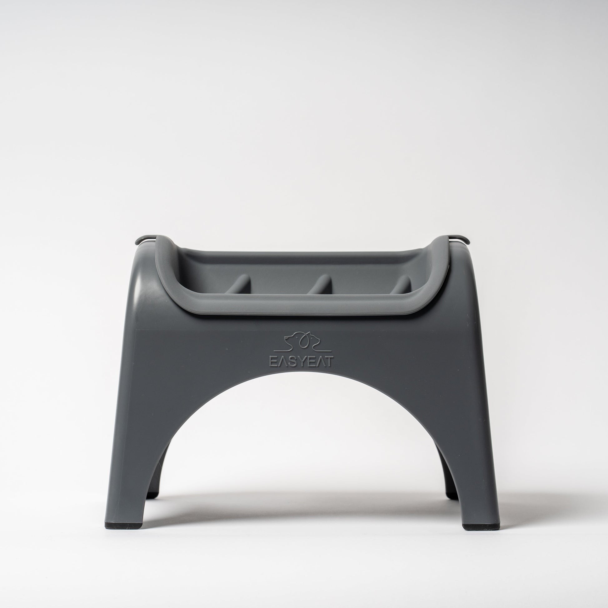 grey large dog bowl 