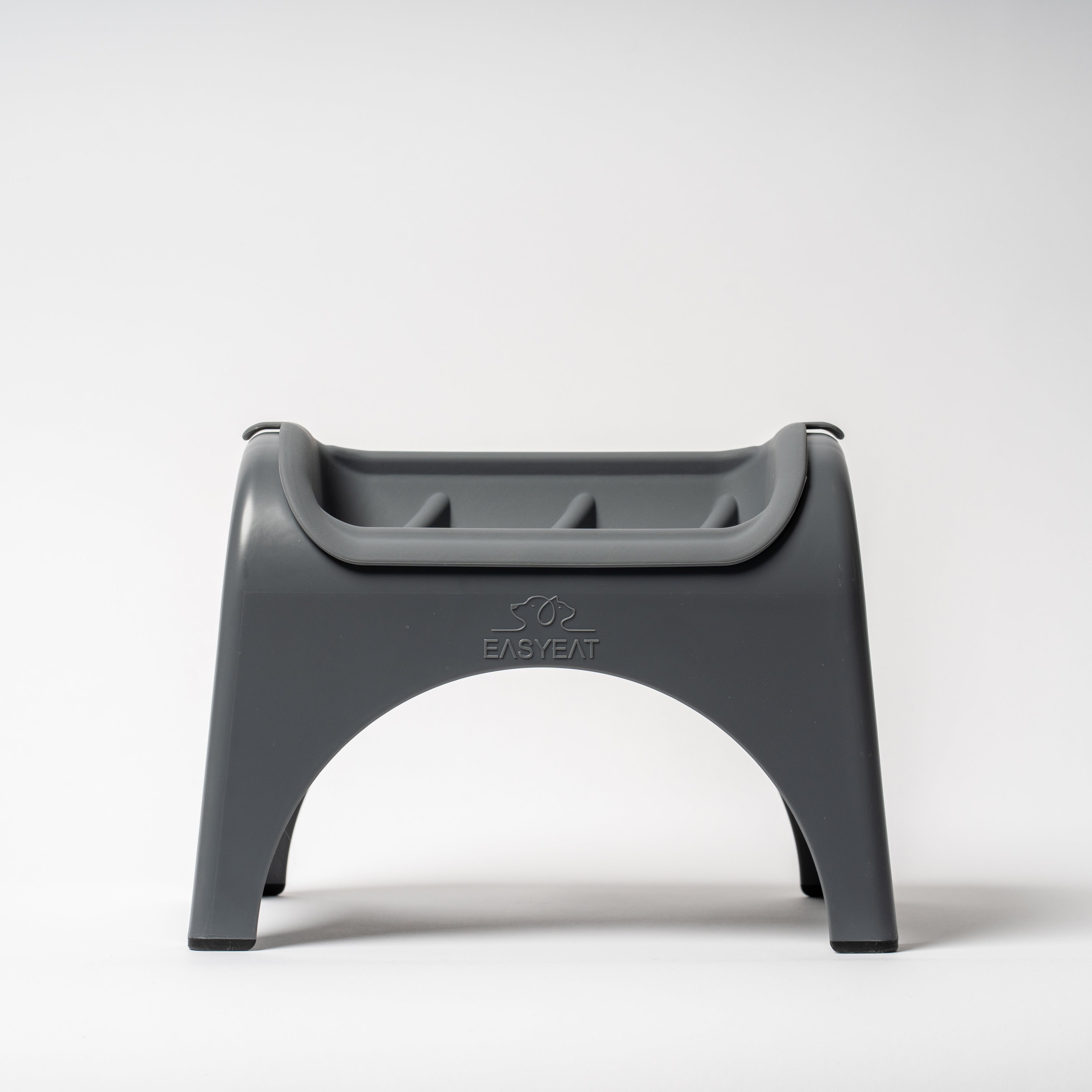 grey large dog bowl 