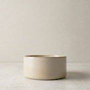 Egg Back Home Dune stoneware pet bowls in a matching set of two