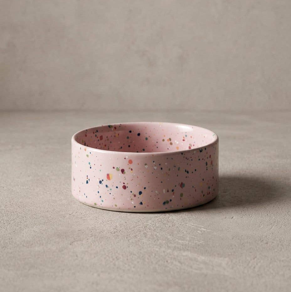 Egg Back Home New Party Pet Bowl 14cm Set of 2 Pink