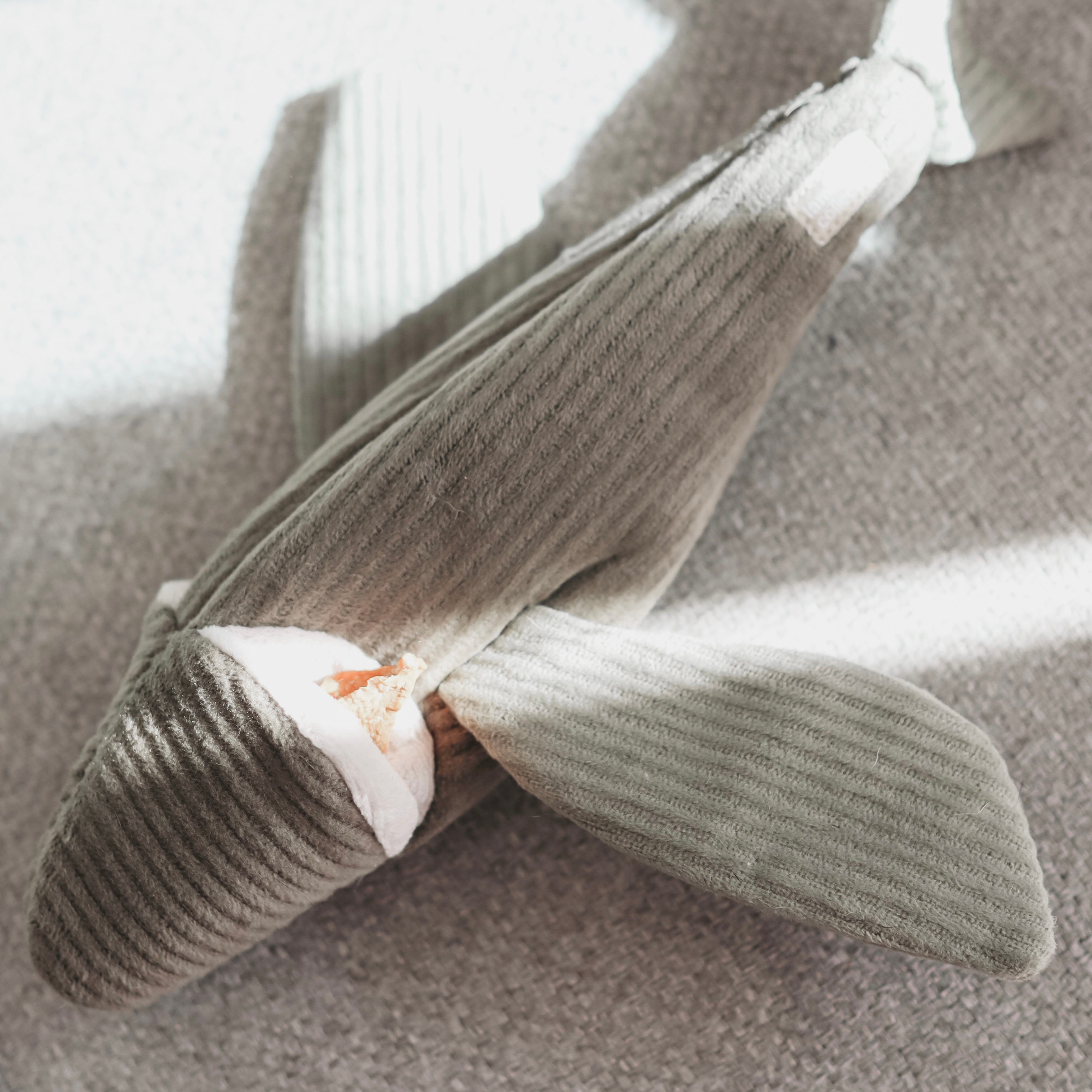 Lambwolf Collective FLYING FISH burrow toy with removable baby fish