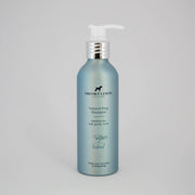 Frenky Lewis Natural Dog Shampoo White Rose, Lavender & Ylang Ylang in a 200ml recyclable aluminium bottle.