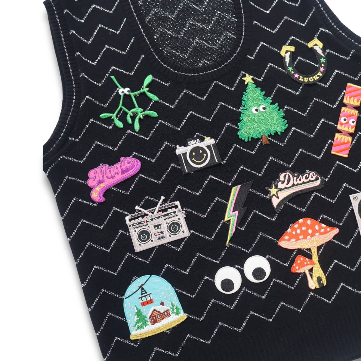 Petra Boase Googly Eyes patches with easy iron-on backing.
