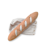 Lambwolf Collective Giant Baguette enrichment dog toy with multiple snuffle pockets