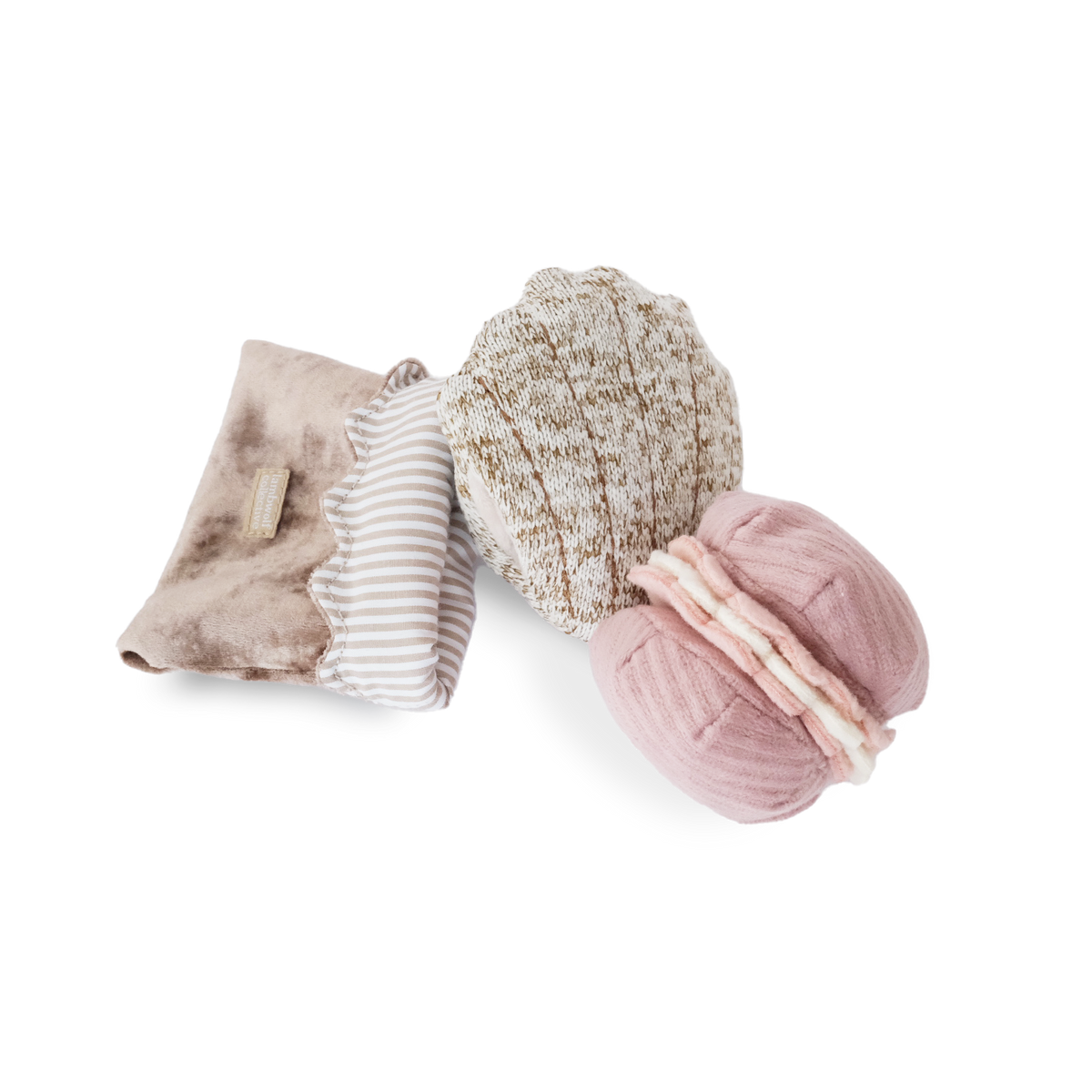 Lambwolf Collective Petite Two Madeleine and Macaroon enrichment dog toy set