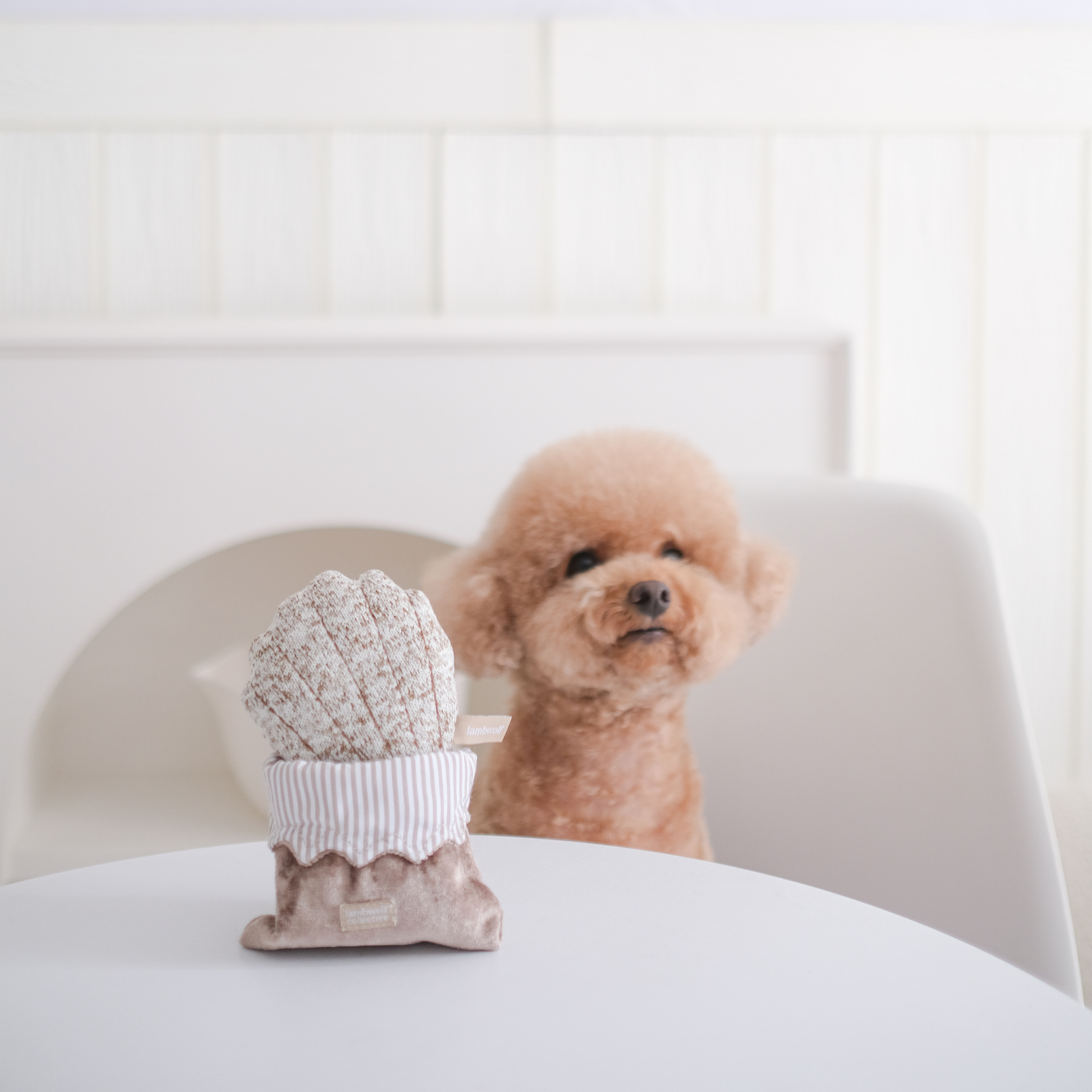 Lambwolf miniature Madeleine and Macaroon snuffle toys for small dogs