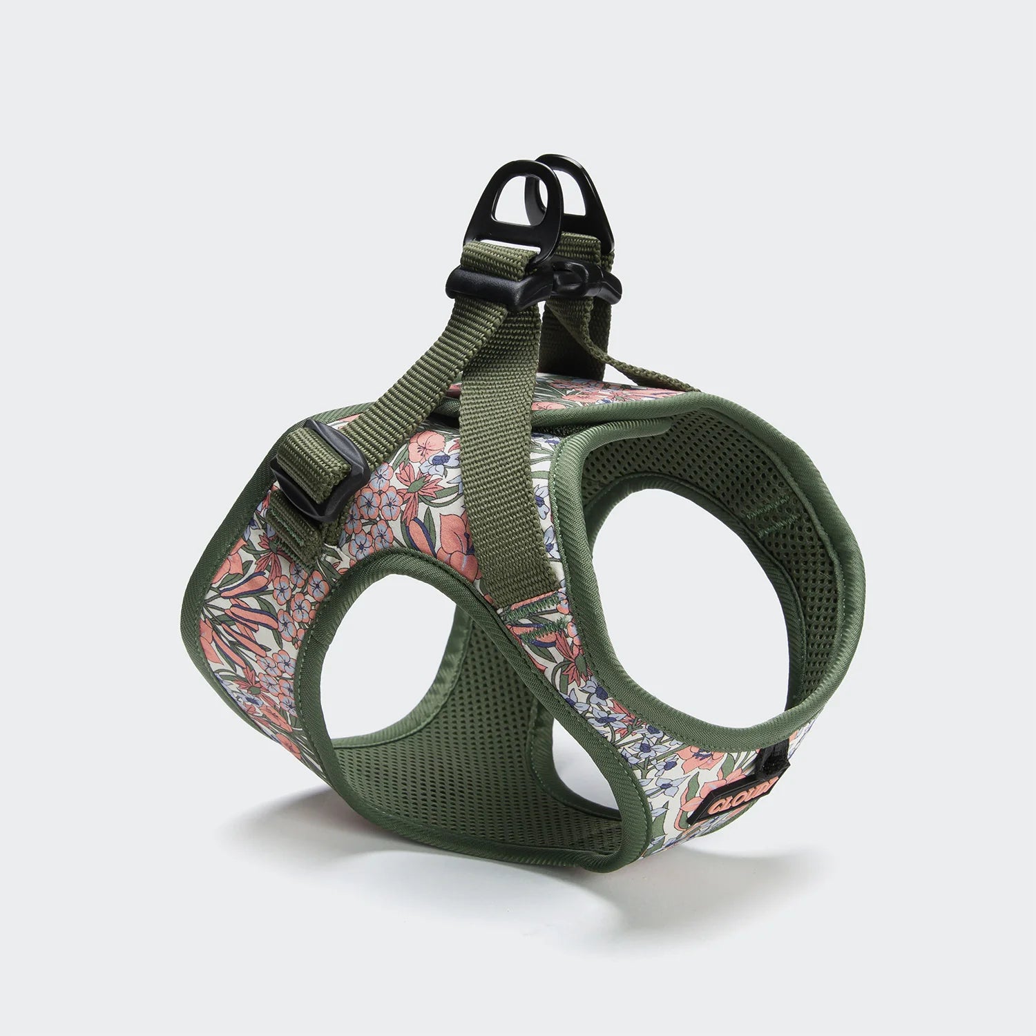Cloud7 Blossoms vest harness featuring soft padding and secure step-in design.