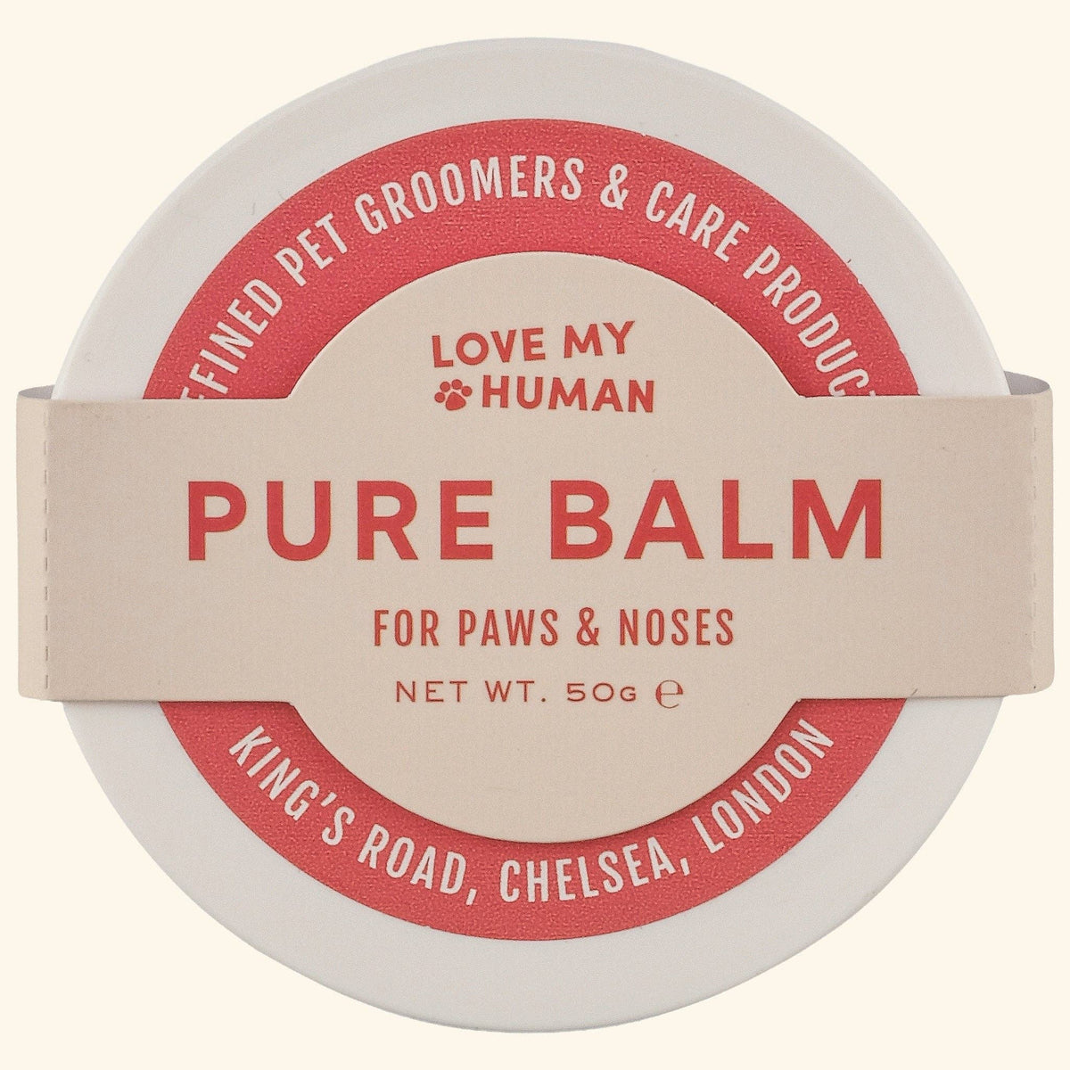 Love My Human Pure Balm for moisturising and protecting dog paws and noses.