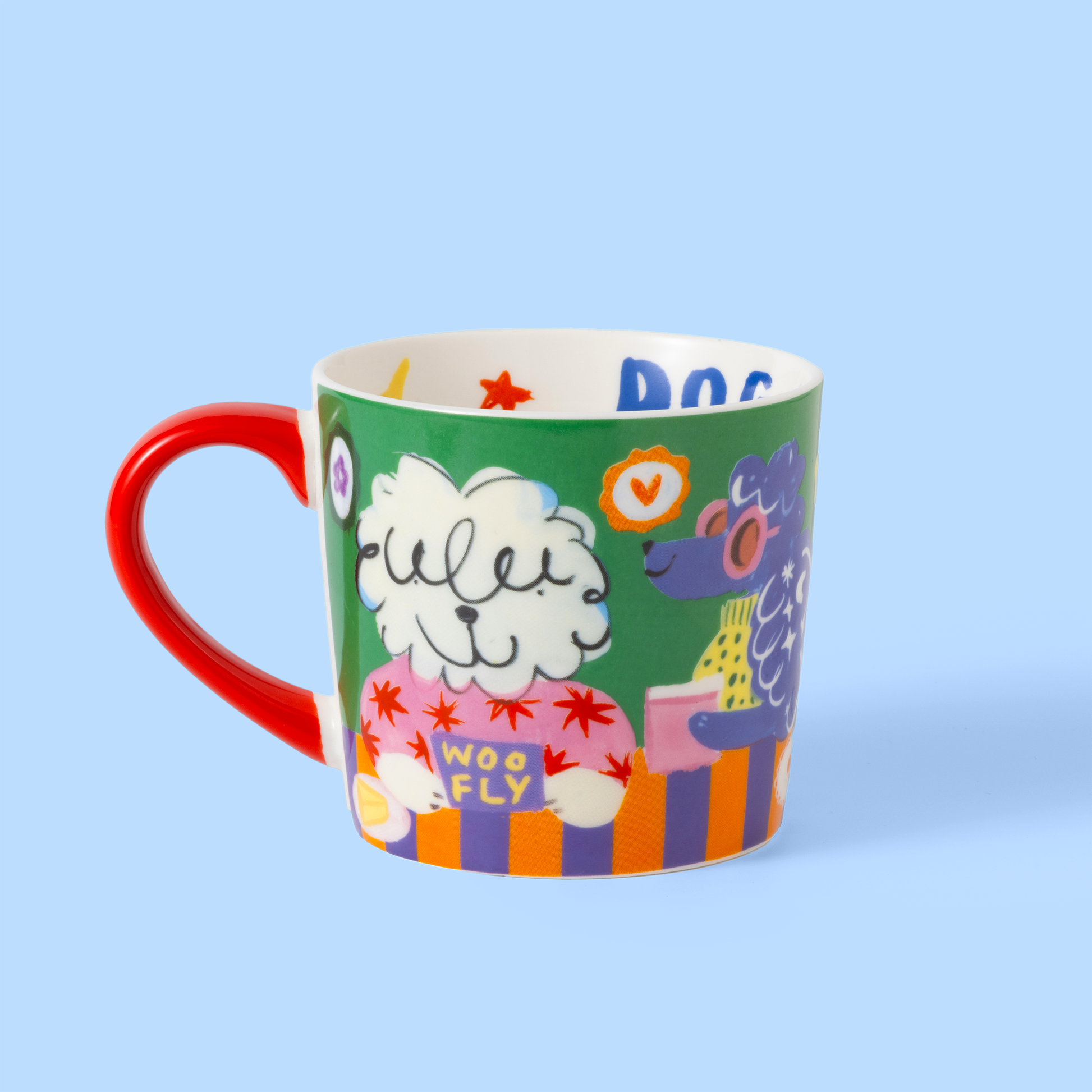 Boxed Cool Dog Club mug perfect for gifting.