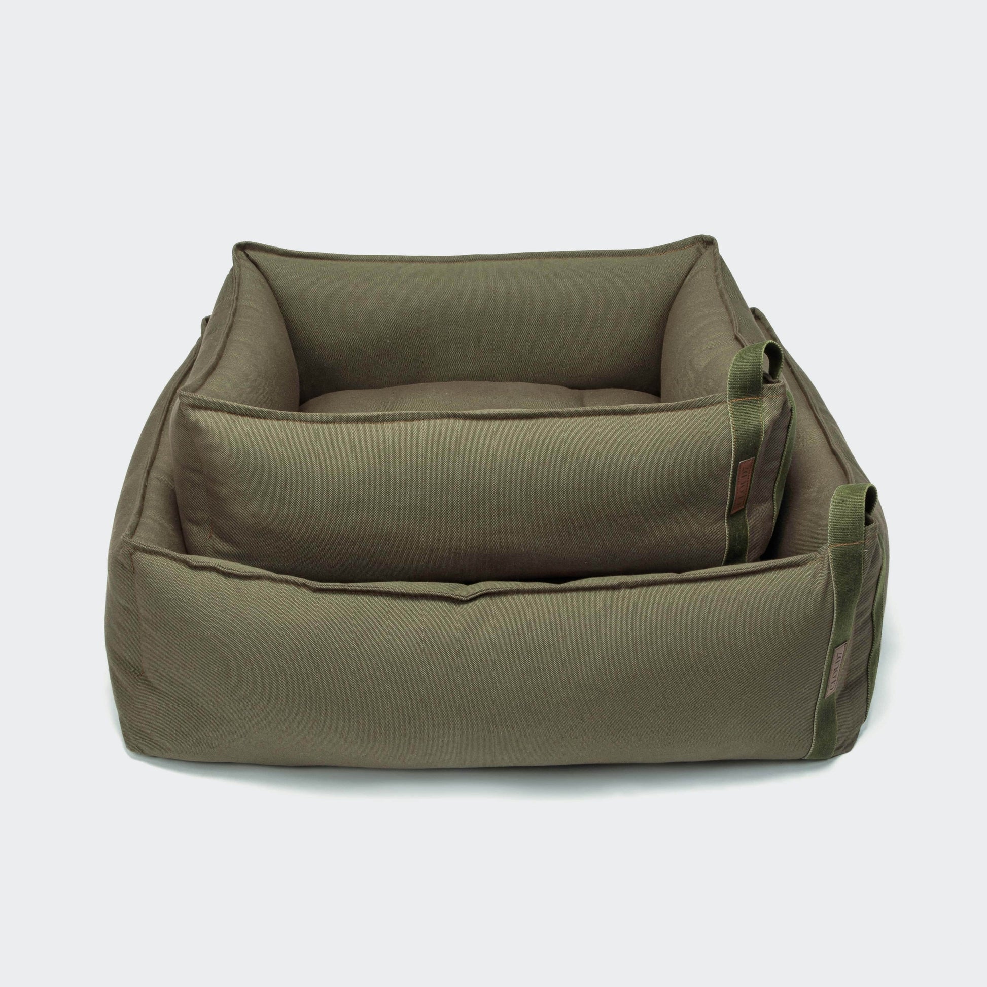 Cloud7 Boost dog bed with durable canvas outer and comfortable sleeping surface.