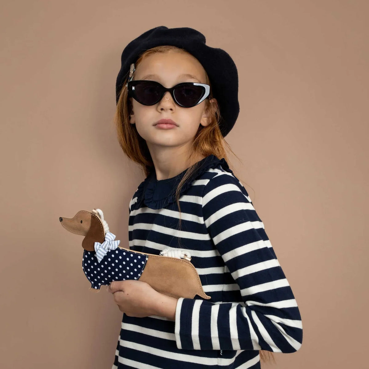 Children's sausage dog bag by Mimi & Lula
