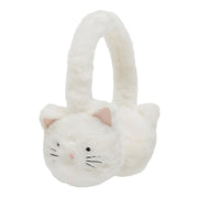 Mimi & Lula fluffy cream kitty earmuffs for children
