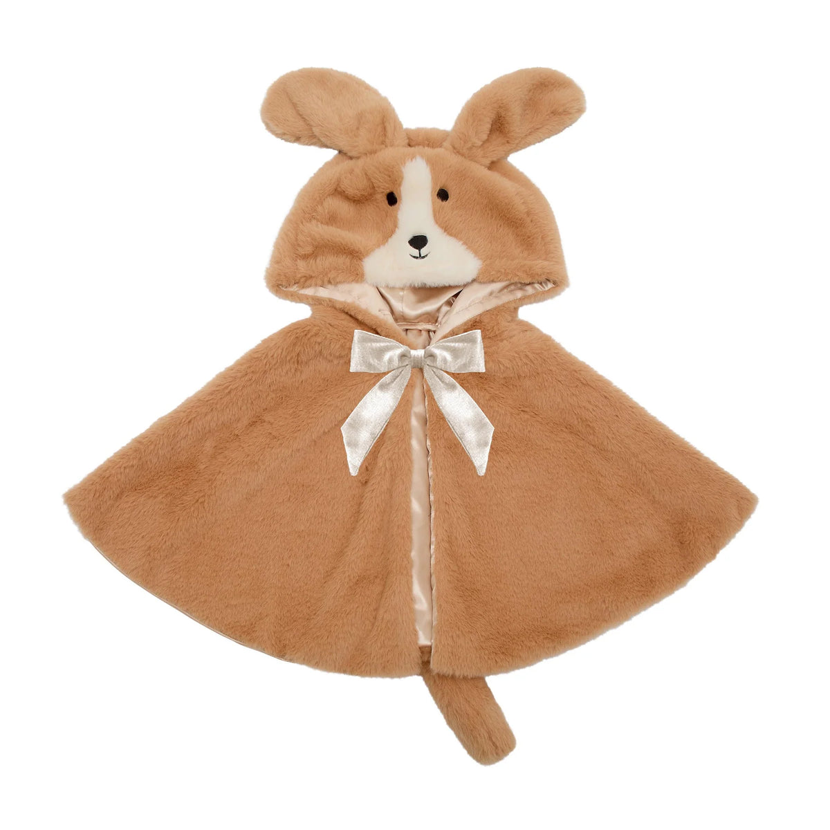 Mimi & Lula Furry Puppy dress-up cape with floppy ears and swishy tail