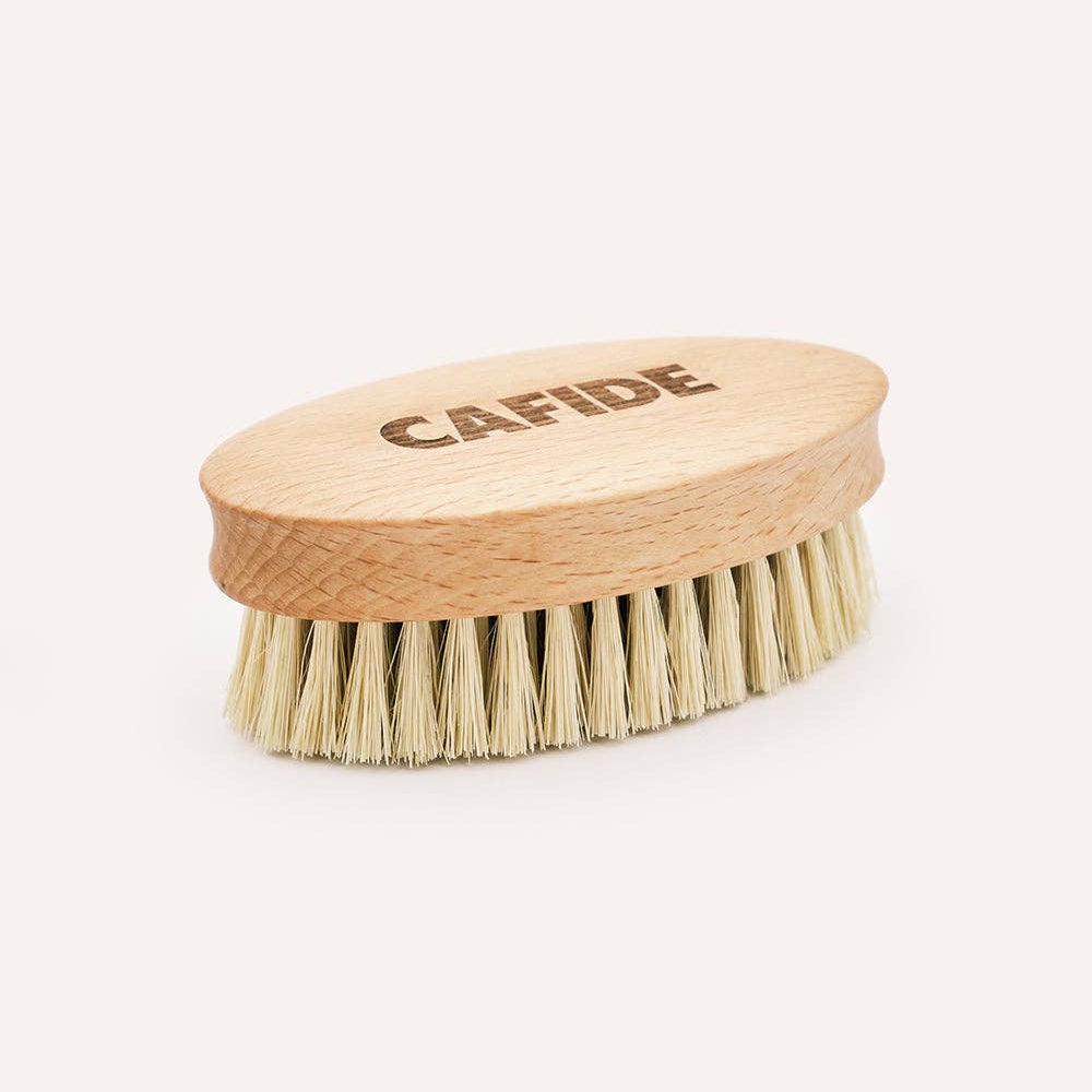 Premium natural bristle dog brush designed for short-haired breeds.