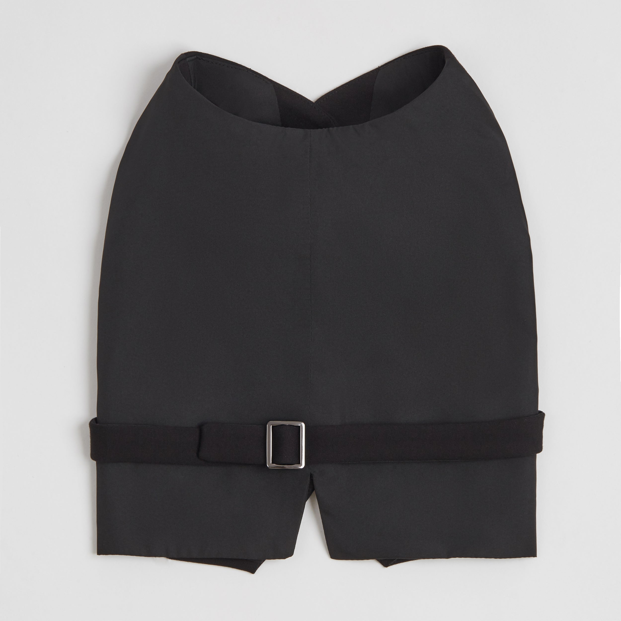 Overglam black formal waistcoat for dogs