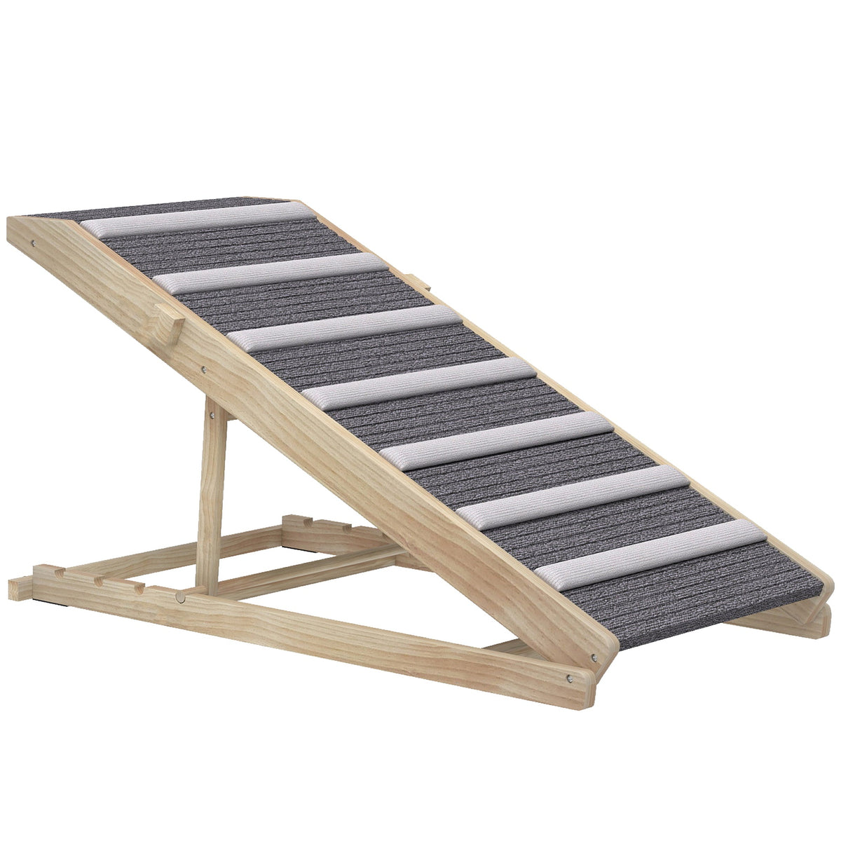PawHut pet ramp with four adjustable height settings