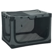 Army green PawHut soft-sided travel crate for dogs