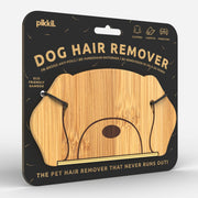 Reusable bamboo pet hair remover for carpets clothing and upholstery