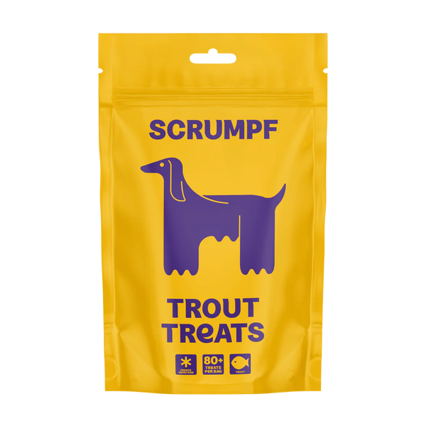 Scrumpf Freeze Dried Raw Trout Dog Treats