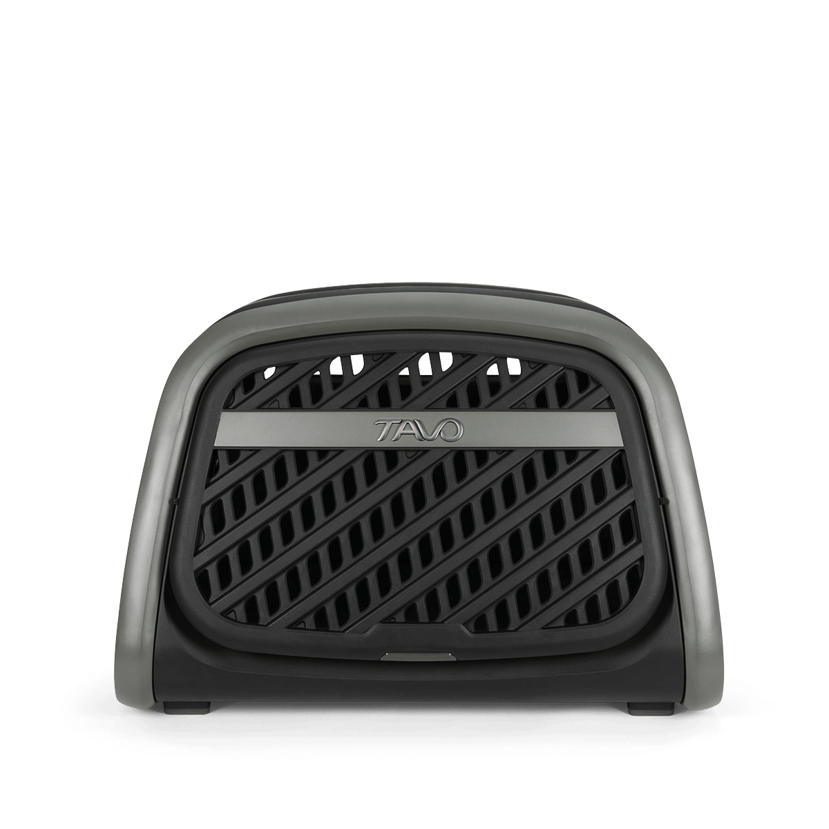 TAVO Everett L crash-tested dog boot crate in Onyx black with aluminium frame