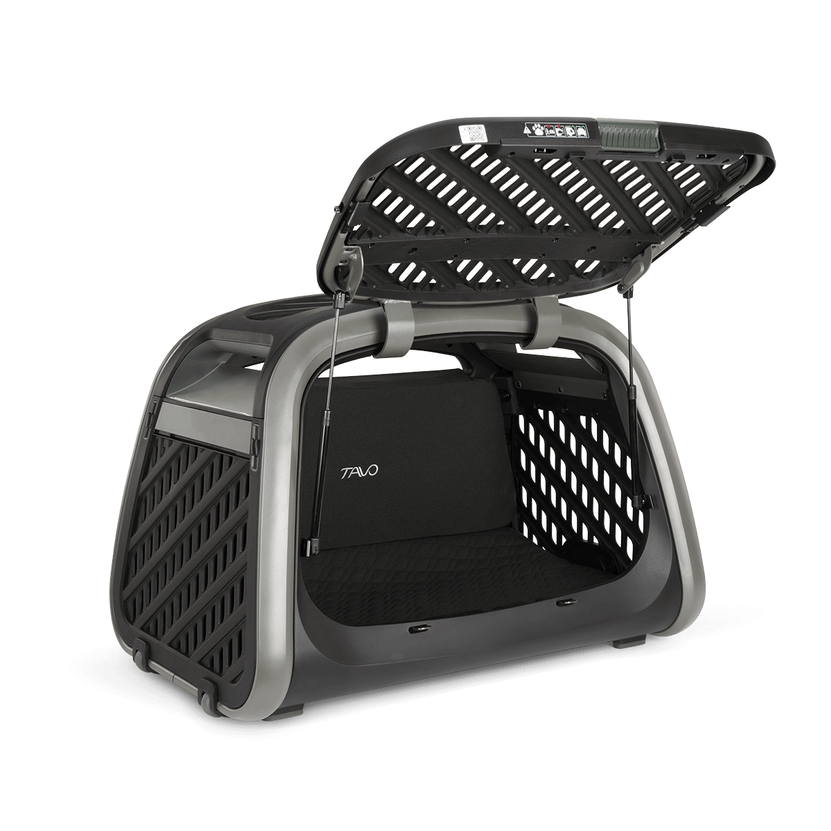 TAVO Everett Large luxury dog travel crate with durable protective panels
